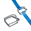 Wire Strapping Buckles Heavy Duty Silver, 19mm, 0.5 Gauge, Pack of 1000